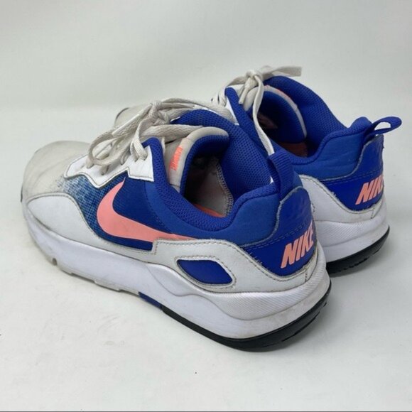Nike Women's Shoes Runner 882267-100 White and Blue Running Trainers Size 7.5 - Picture 4 of 13